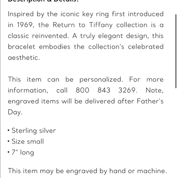 Tiffany and co charm bracelet - Picture 7 of 11